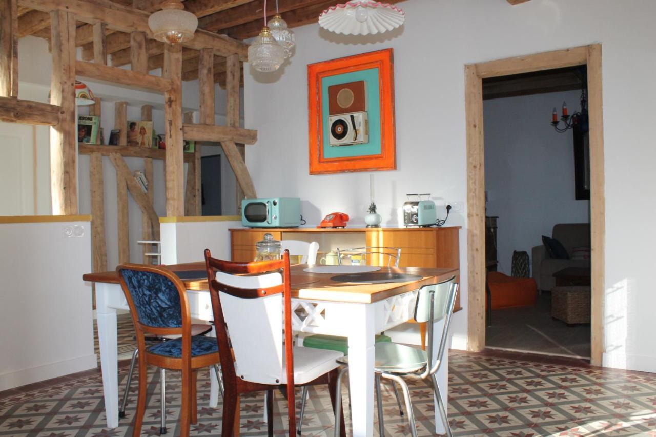 La Ferme De Mon Enfance Villa Villechétif Dış mekan fotoğraf